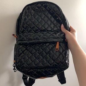 MZ Wallace Patent Leather Backpack